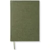 Notebook A5 Linjerad Khaki Green