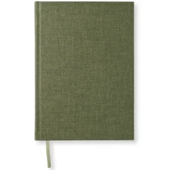 Notebook A5 Linjerad Khaki Green