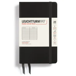 Notebook A6 Pocket Black