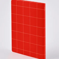 Notebook Break The Grid L Light - Red