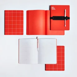 Notebook Break The Grid L Light - Red