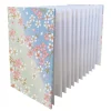 Notebook Goshuincho Blue Flower