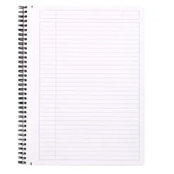 Notebook Spiral A4 Linjerad