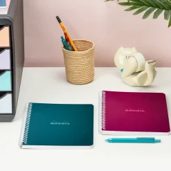 Notebook Spiral Plum A5 Linjerat
