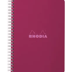 Notebook Spiral Plum A5 Linjerat