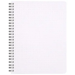 Notebook Spiral Vit A5 Dotted