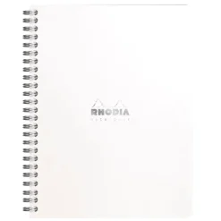 Notebook Spiral Vit A5 Rutat