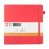 Notebook 20x20 cm Hard Cover Plum Blossom Dotted