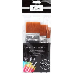 Nylonpenslar Wide 3-set