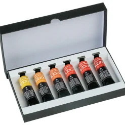 Oljefärg 6x20 ml Cadmiums