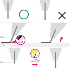 Orenz Stiftpenna Pink