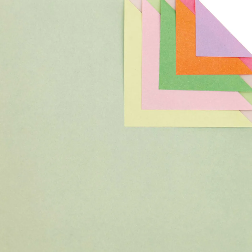 Origamipapper Duo Colour Pastel 15x15 cm 100 ark