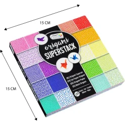Origami Superpack 15x15 cm 180-pack