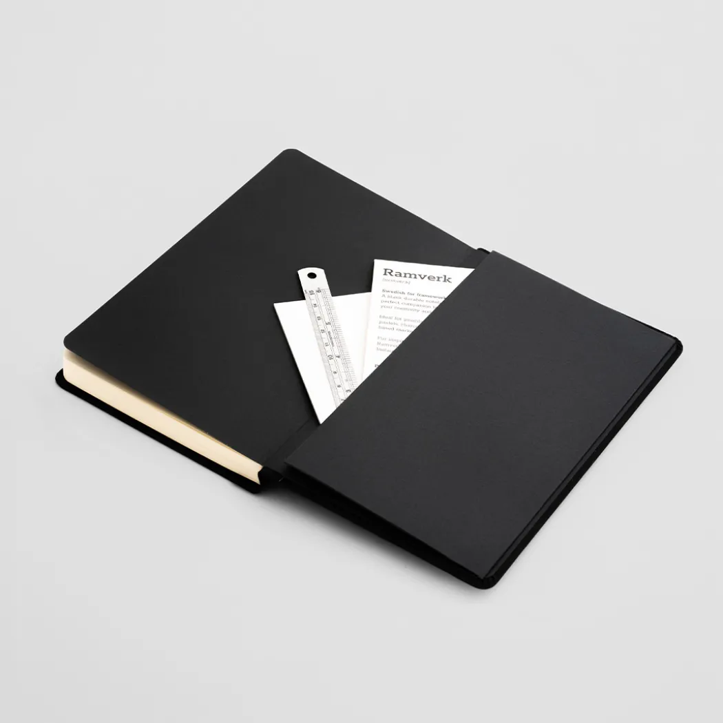 Original Black Sketchbook Portrait