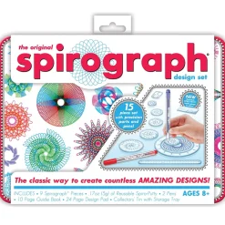 Original Spirograph Ritset i plåtask