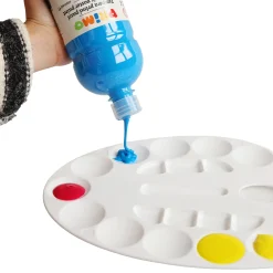 Oval Palett Hårdplast Stor