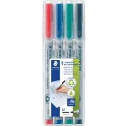 4-pack Lumocolor Non-permanent Medium