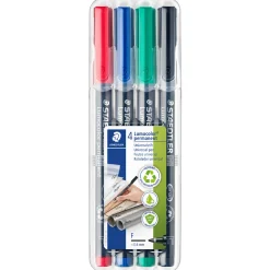 4-pack Lumocolor permanent Fine