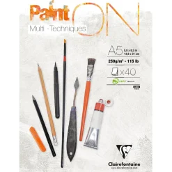 Paint'ON Konstnärsblock A5
