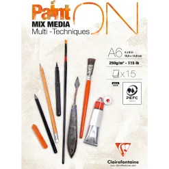 Paint'ON Konstnärsblock A6
