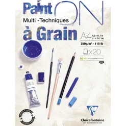 Paint'ON Konstnärsblock á Grain A3
