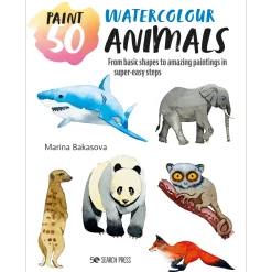 Paint 50: Watercolour Animals