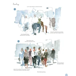 Paint 50: Watercolour Figures