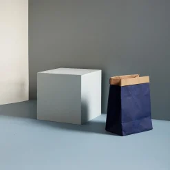 Paper basket Blue Förvaringskorg 2-set