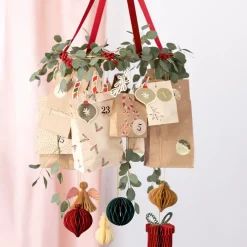 Papperspåsar till Adventskalender 24-pack