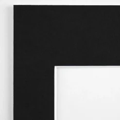Passepartout Svart 15x21 cm
