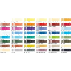 Pastellpennor korta 48-set