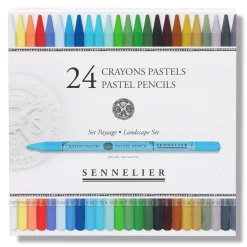 Pastellpennor 24-set Landscape
