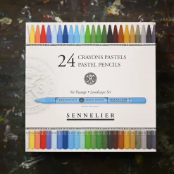 Pastellpennor 24-set Landscape