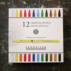 Pastellpennor 12-set + 12 tomma