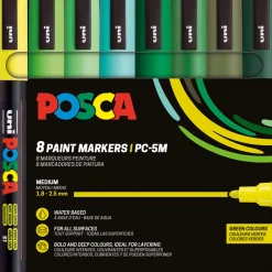 PC-5M Green Colours 8-set