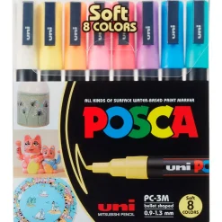 PC-3M Soft Colours 8-set