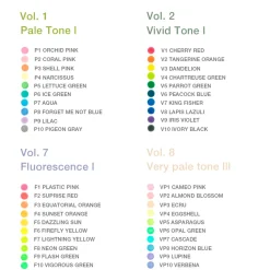 Pencil Irojiten set Fluorescence
