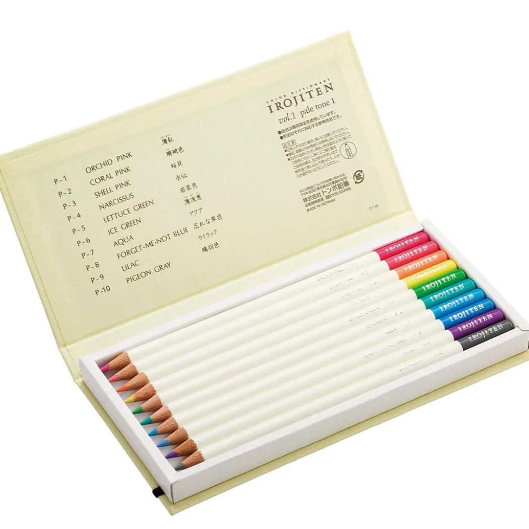 Pencil Irojiten set Pale Tone