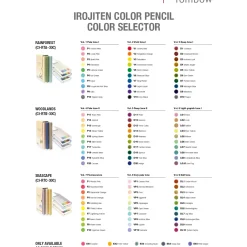 Pencil Irojiten set Woodlands