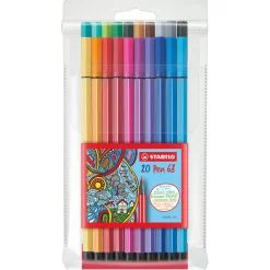 Pen 68 Fiberpenna 20-pack (3 år+)