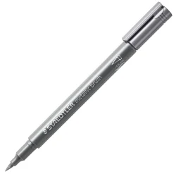 Penselpenna Metallic silver