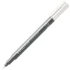 Penselpenna Metallic vit