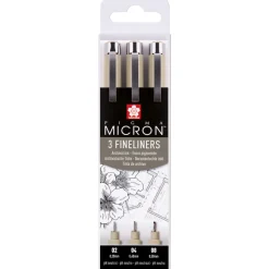 Pigma Micron Fineliner 3-set (2)