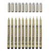Pigma Micron Fineliner 10-set Black