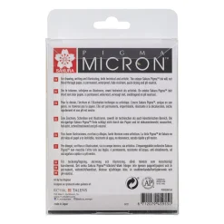 Pigma Micron Fineliner 10-set Black