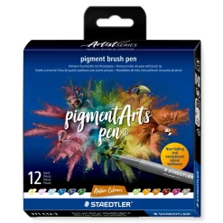 Pigment Arts Brush Pen 12-set Nature