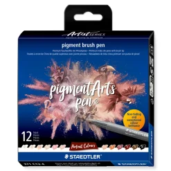 Pigment Arts Brush Pen 12-set Portrait