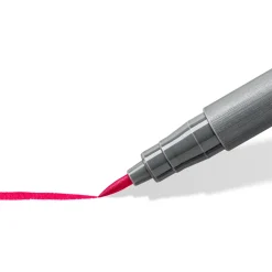 Pigment Arts Brush Pen 6-set Red/Brown