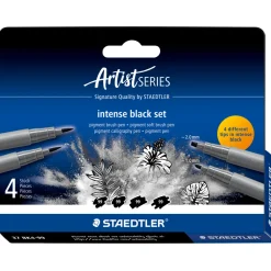 Pigment Arts Intense Black 4-set