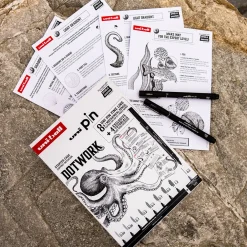 Pin Fine Line Dotwork Set